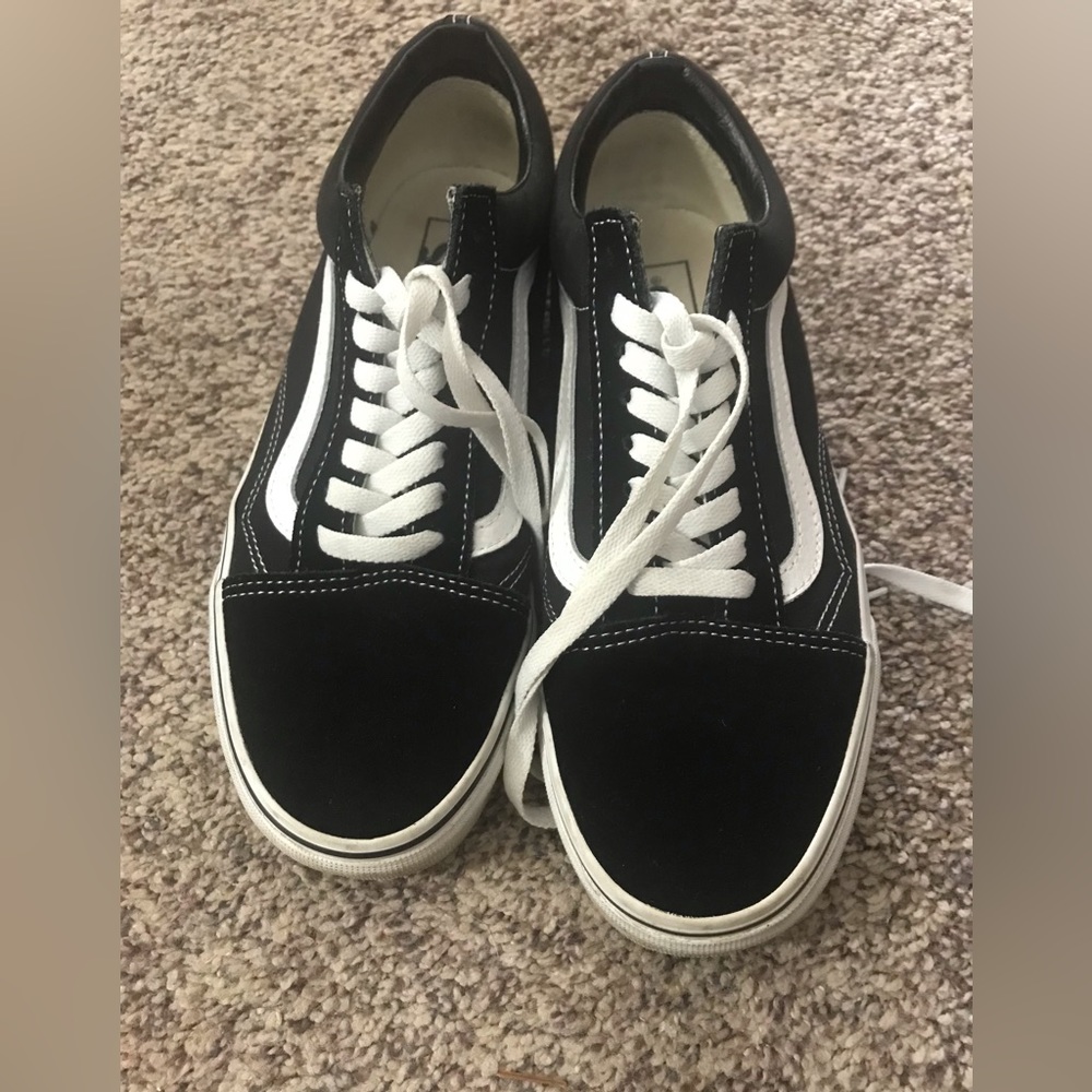 Classic Black and White Low-Top Vans
